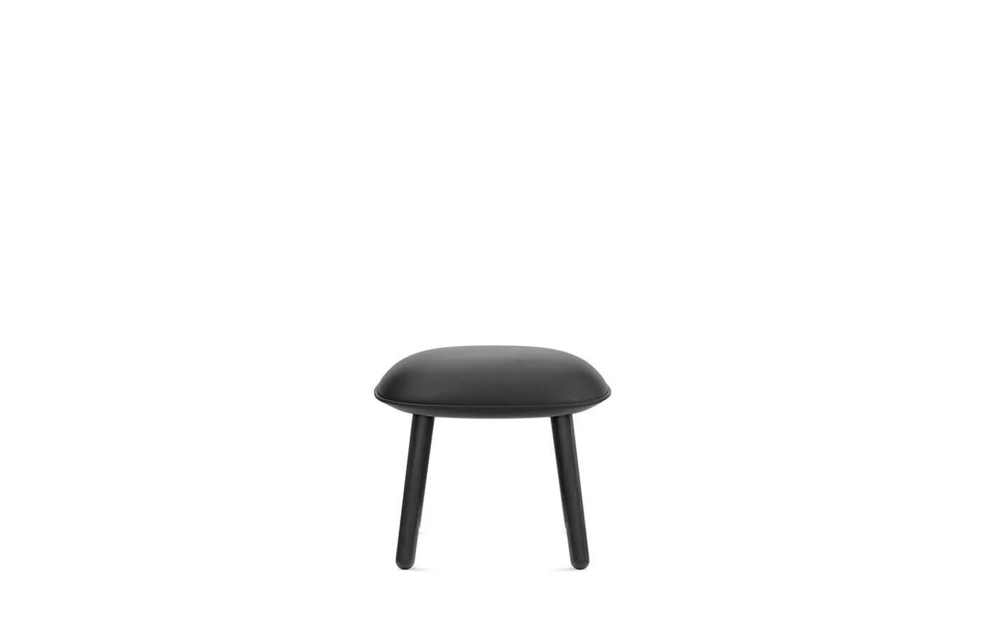 Normann Copenhagen - Ace Footstool Upholstery Black Oak