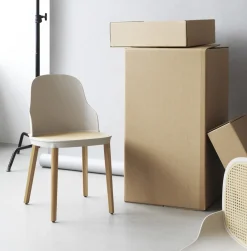 Normann Copenhagen - Allez Chair Molded wicker/ Oak