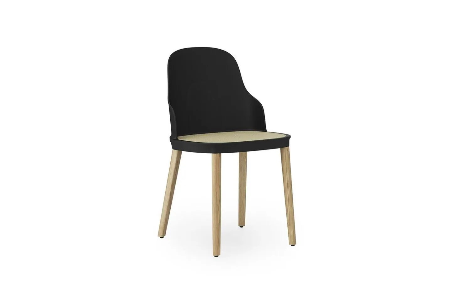 Normann Copenhagen - Allez Chair Molded wicker/ Oak
