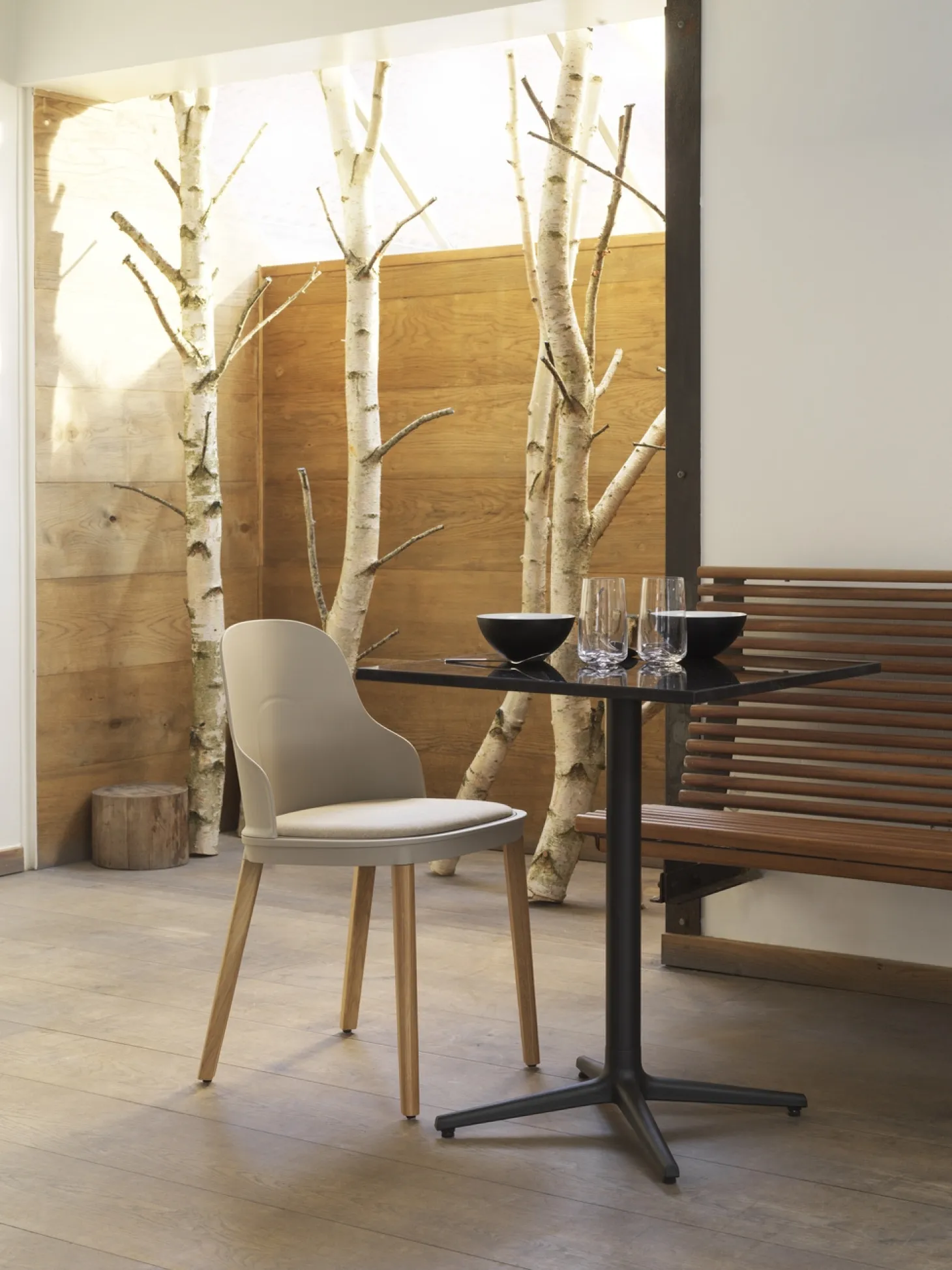 Normann Copenhagen - Allez Chair Uph. MLF/ Oak
