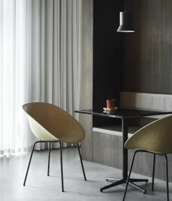 Normann Copenhagen - Armstol - Mat Chair - Hemp - Sort/Stål