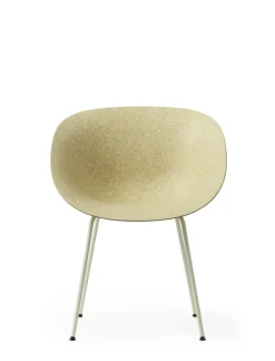 Normann Copenhagen - Armstol - Mat Chair - Hemp - Creme/Stål
