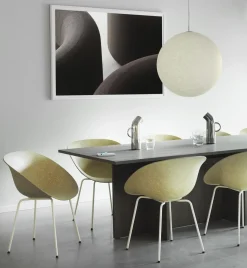 Normann Copenhagen - Armstol - Mat Chair - Hemp - Creme/Stål
