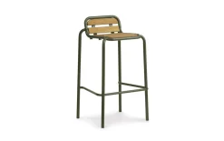 Normann Copenhagen - Bar havestol - Vig Robinie - 75cm - Mørke grøn