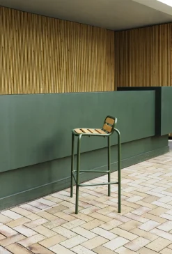 Normann Copenhagen - Bar havestol - Vig Robinie - 75cm - Mørke grøn