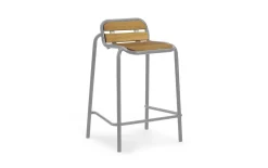 Normann Copenhagen - Bar havestol - Vig Robinie - 65cm - Grå