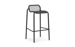 Normann Copenhagen - Bar havestol - Vig - 75cm - Sort