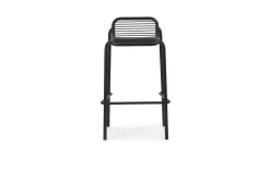 Normann Copenhagen - Bar havestol - Vig - 75cm - Sort