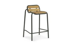Normann Copenhagen - Bar havestol - Vig Robinie - 65cm - Mørke grøn