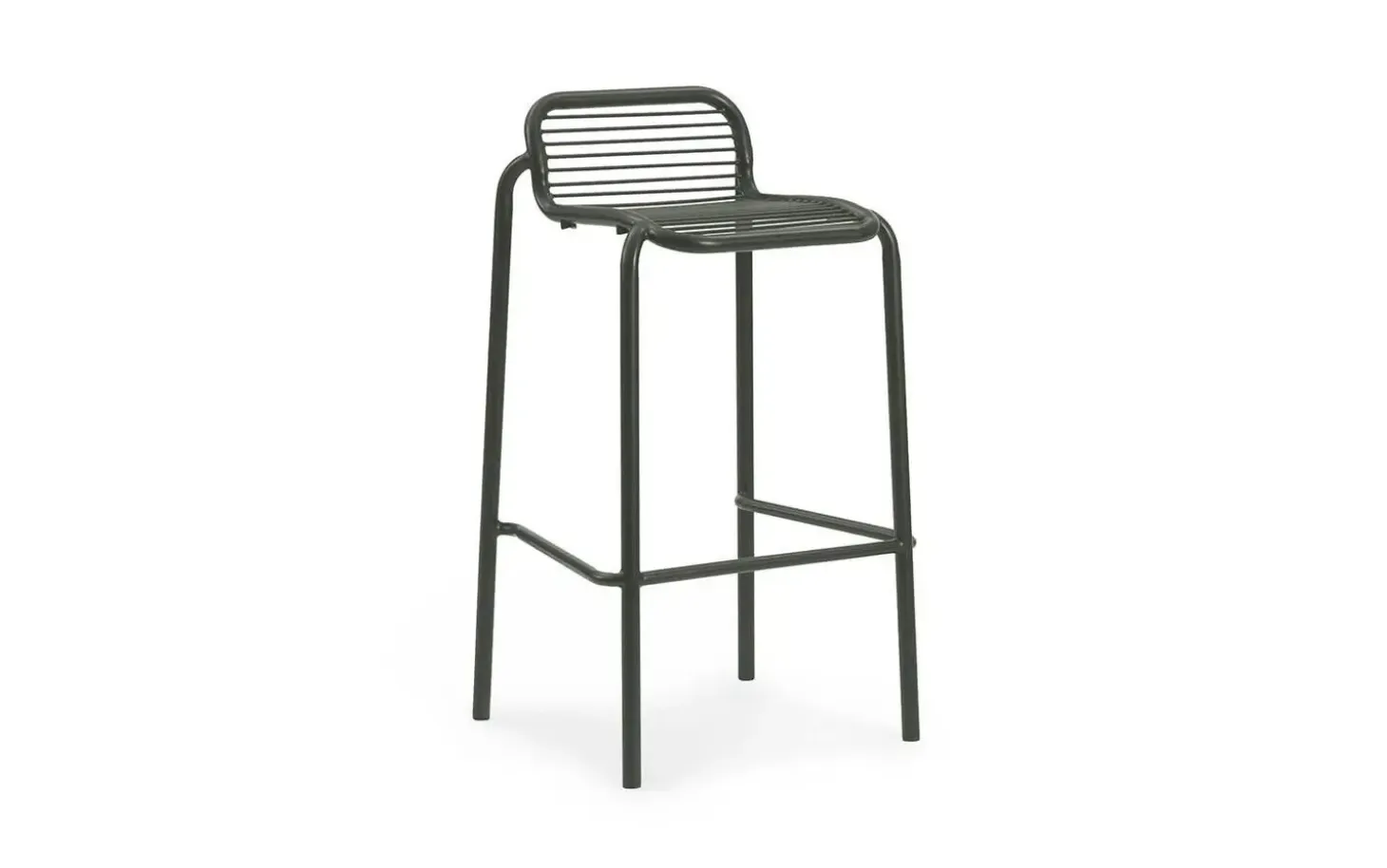Normann Copenhagen - Bar havestol - Vig - 75cm - Mørke grøn
