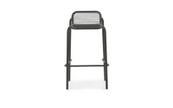 Normann Copenhagen - Bar havestol - Vig - 75cm - Mørke grøn