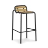 Normann Copenhagen - Bar havestol - Vig Robinie - 75cm - Sort