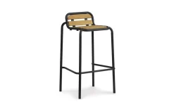 Normann Copenhagen - Bar havestol - Vig Robinie - 75cm - Sort