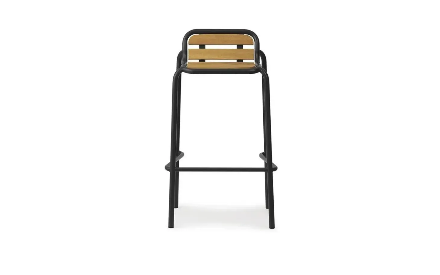 Normann Copenhagen - Bar havestol - Vig Robinie - 75cm - Sort