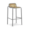 Normann Copenhagen - Bar havestol - Vig Robinie - 75cm - Grå