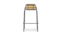 Normann Copenhagen - Bar havestol - Vig Robinie - 75cm - Grå