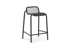 Normann Copenhagen - Bar havestol - Vig - 65cm - Sort