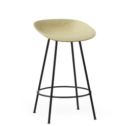 Normann Copenhagen - Barstol - Mat Chair - Hemp - Sort/Stål