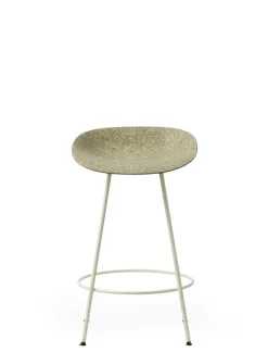 Normann Copenhagen - Barstol - Mat Chair - Seaweed - Creme/Stål