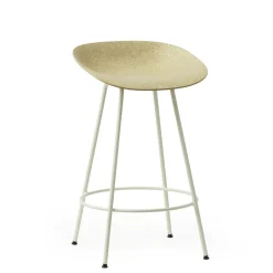 Normann Copenhagen - Barstol - Mat Chair - Hemp - Creme/Stål