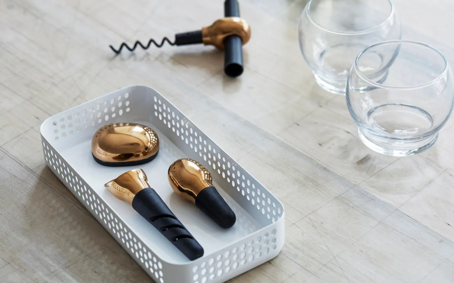 Normann Copenhagen - Basic - proptrækker i bronze