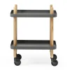Normann Copenhagen - Block Table - Grå med ben i Ask