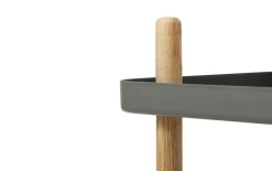 Normann Copenhagen - Block Table - Grå med ben i Ask