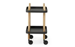Normann Copenhagen - Block Table - Sort med ben i Eg