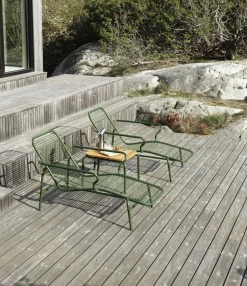 Normann Copenhagen - Chaiselong- Vig - Mørke grøn