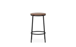 Normann Copenhagen - Circa Barstool 65 cm Uph. Black Steel