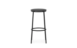 Normann Copenhagen - Circa Barstool 75 cm Uph. Black Steel