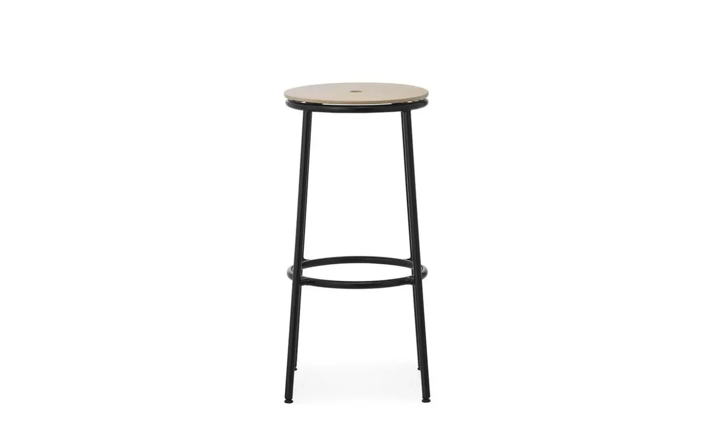 Normann Copenhagen - Circa Barstool 75 cm Black Steel