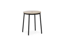 Normann Copenhagen - Circa Stool 45 cm Black Steel