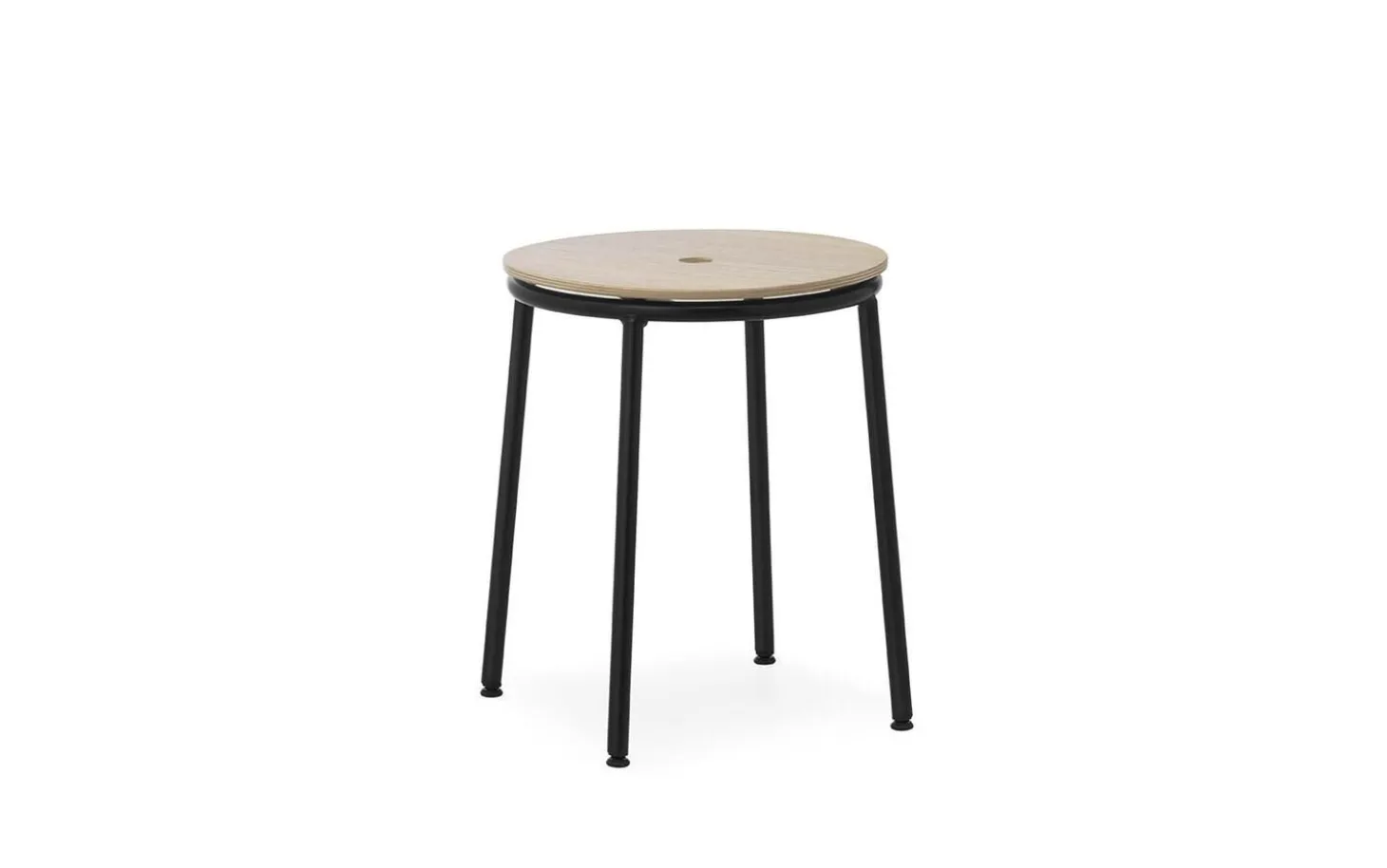 Normann Copenhagen - Circa Stool 45 cm Black Steel
