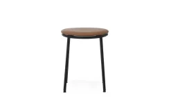 Normann Copenhagen - Circa Stool 45 cm Uph. Black Steel