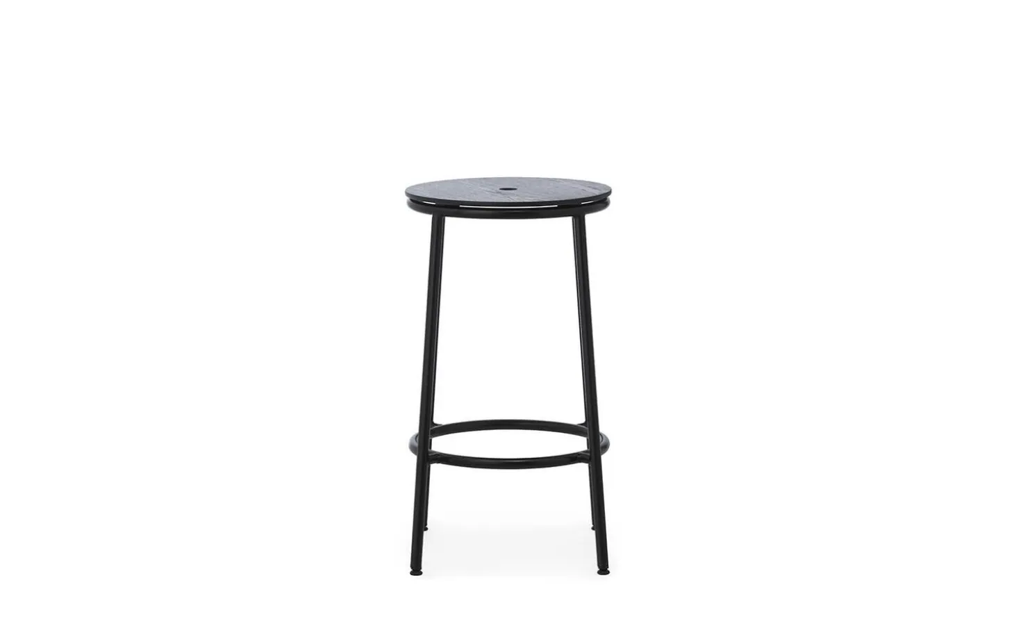 Normann Copenhagen - Circa Barstool 65 cm Black Steel