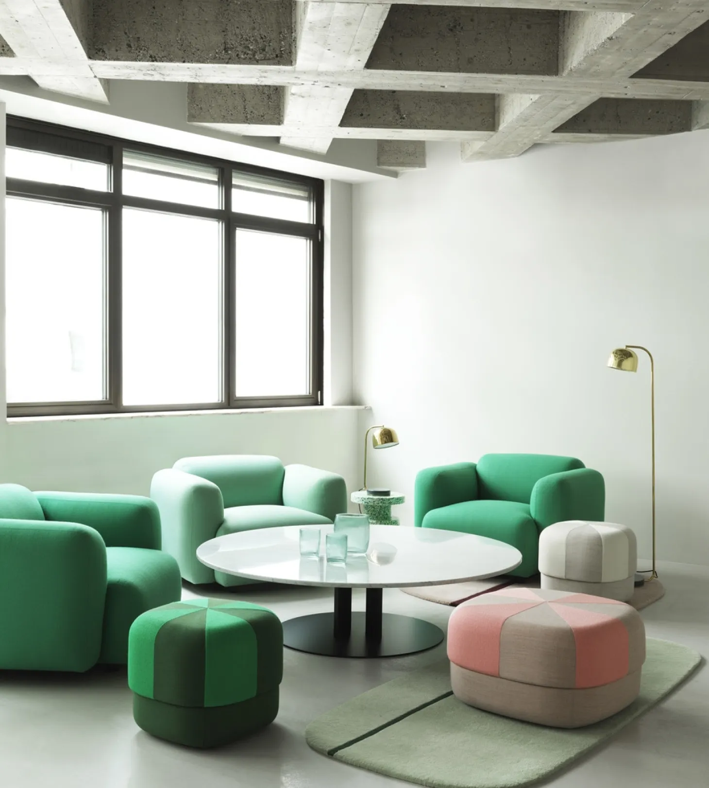 Normann Copenhagen - Circus Pouf Duo Small