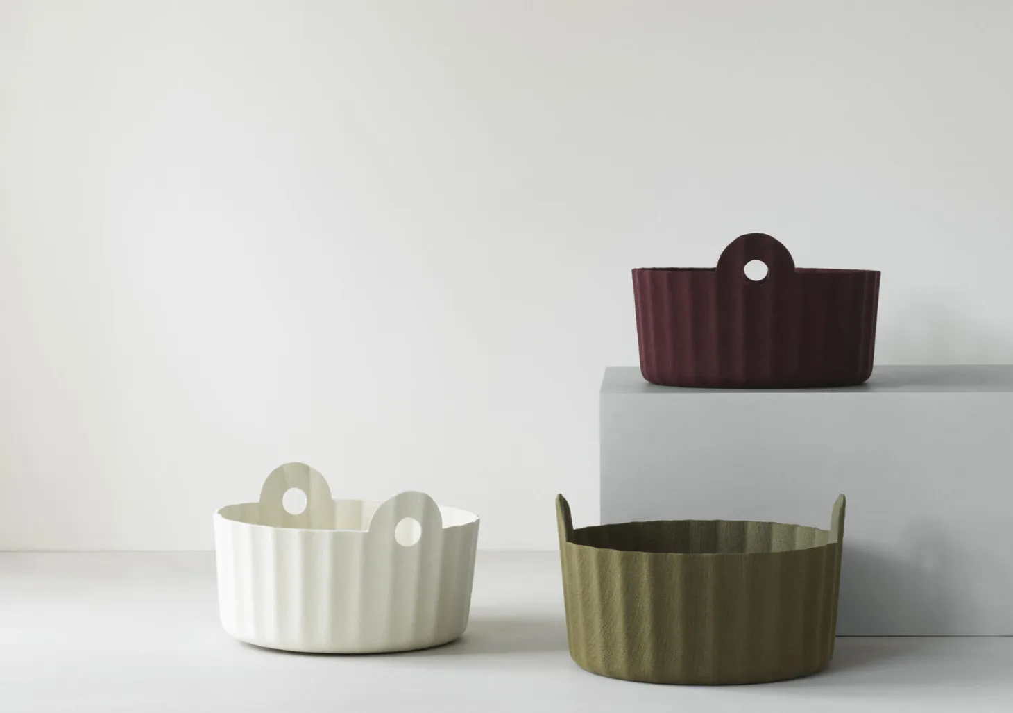 Normann Copenhagen - Colu Basket Burgundy