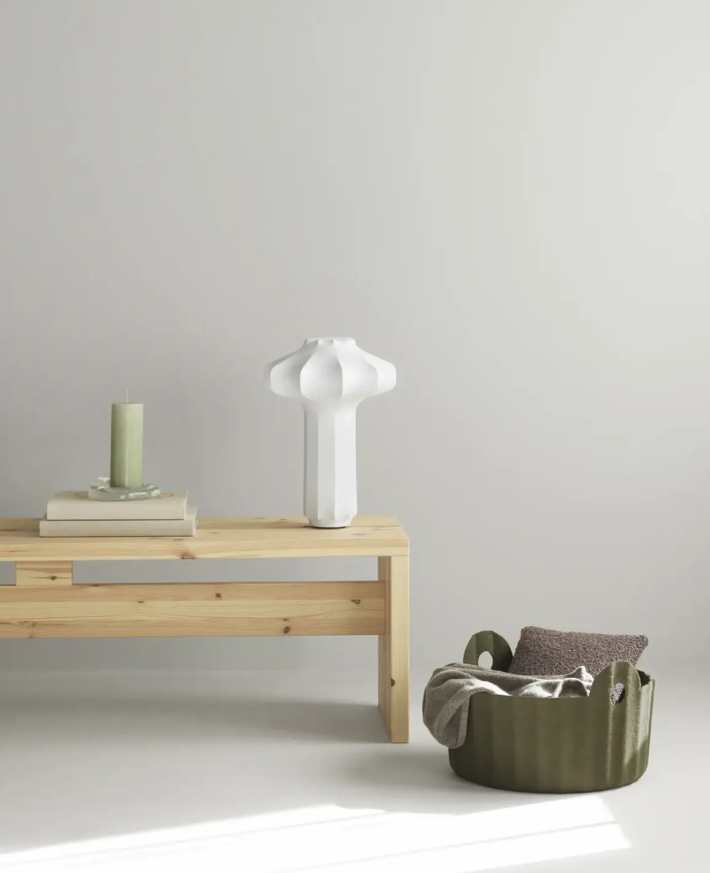 Normann Copenhagen - Colu Basket Cream