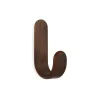 Normann Copenhagen - Curve Hook - Valnød træ