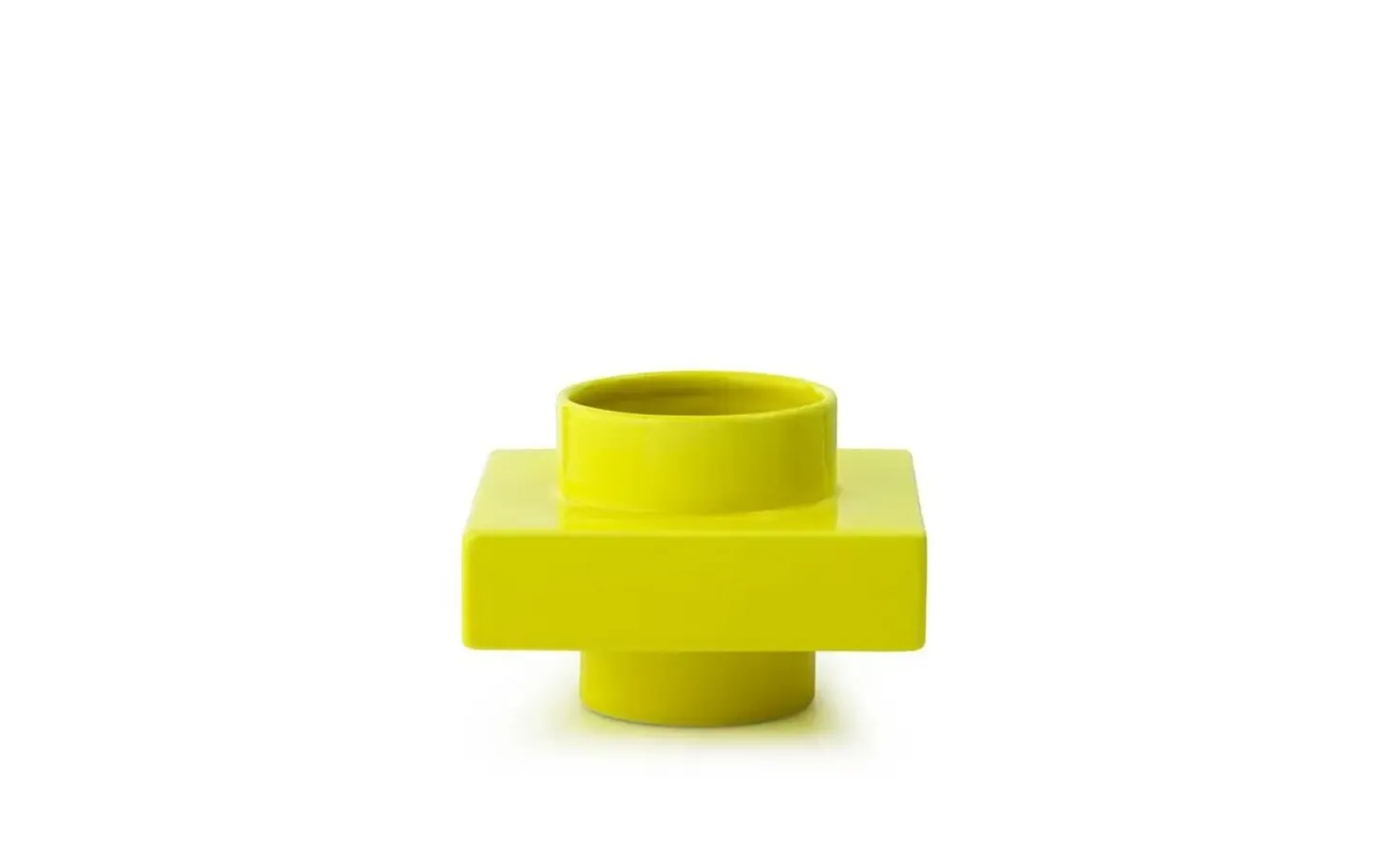 Normann Copenhagen - Deko Object S2 - Lemon/Gul - H:12 cm