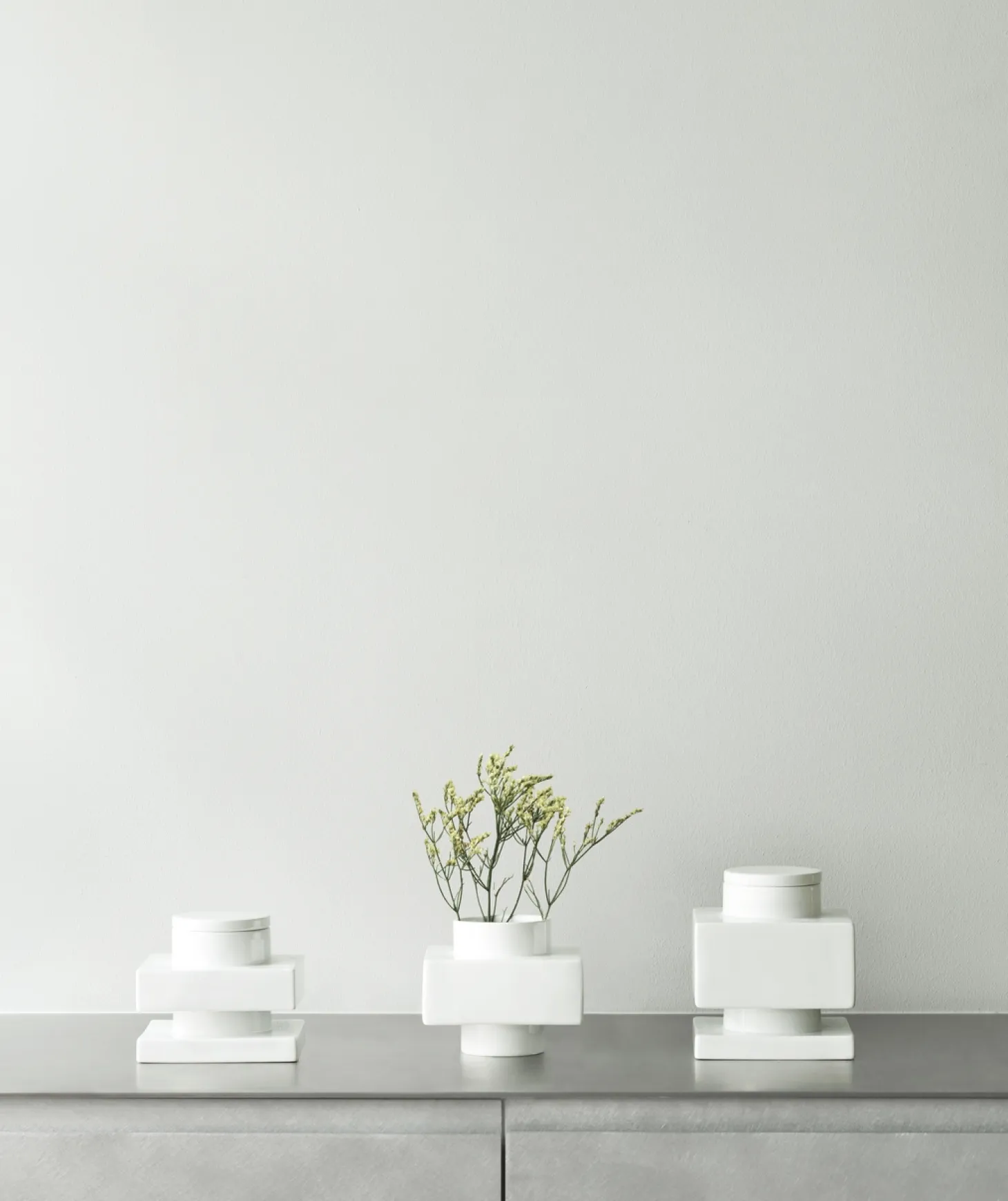 Normann Copenhagen - Deko Object S1 - Snow/Hvid - H:1,6 cm