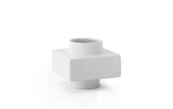 Normann Copenhagen - Deko Object S3 - Hvid/Snow - H:14 cm