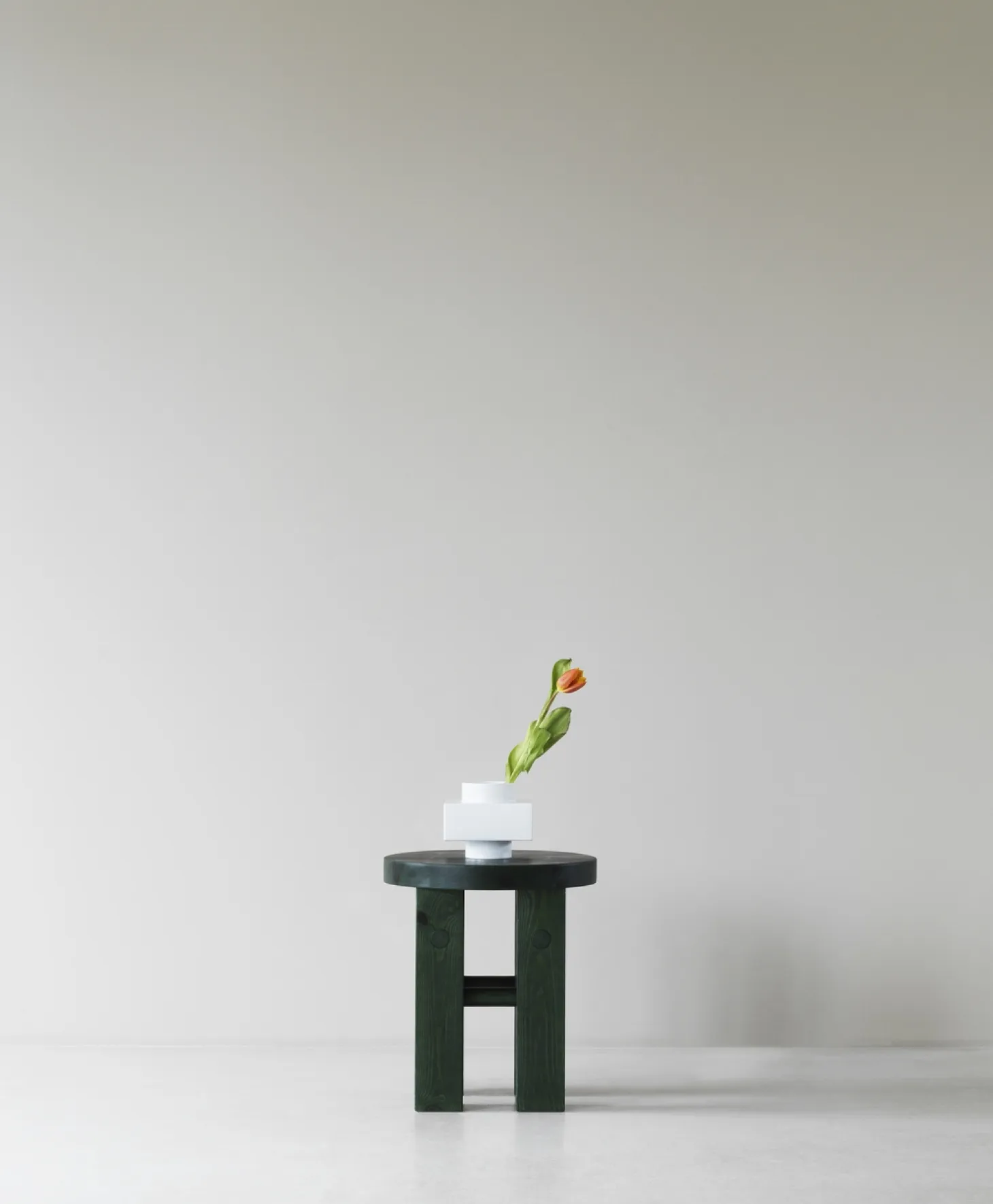 Normann Copenhagen - Deko Object S5 - Snow/Hvid - H:6 cm