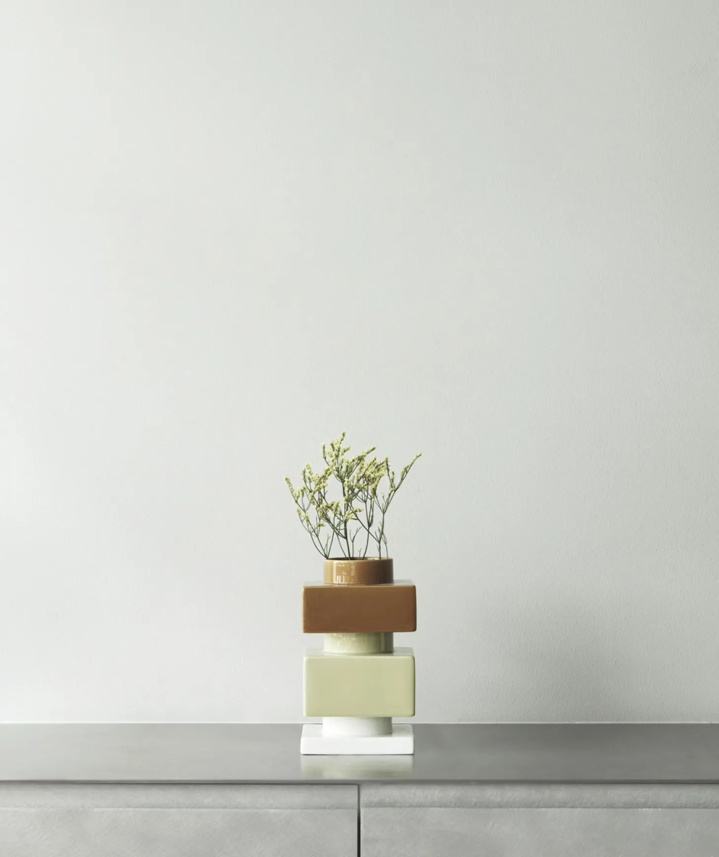 Normann Copenhagen - Deko Object S4 - Sage/Grøn - H: 16 cm