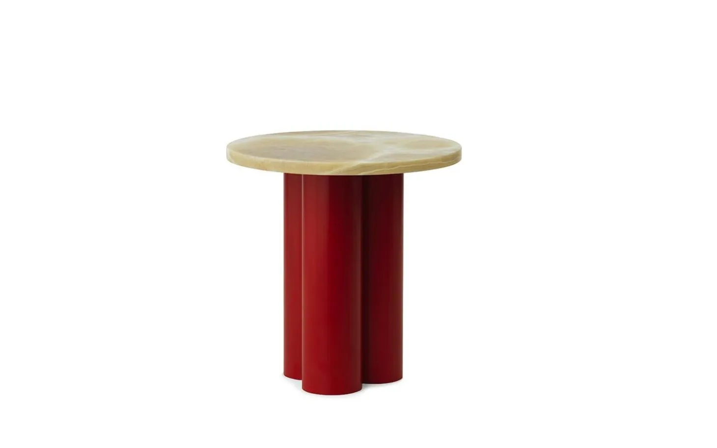 Normann Copenhagen - Dit Table Bright Red - Honey Onyx