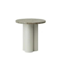 Normann Copenhagen - Dit Table Sand - Travertine Silver