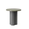 Normann Copenhagen - Dit Table Grey - Travertine Silver