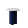 Normann Copenhagen - Dit Table Bright Blue - White Carrara