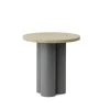 Normann Copenhagen - Dit Table Grey - Travertine Light